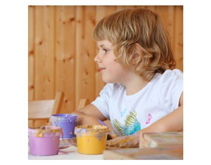 NEOGR�N Peinture � Doigts Aki Naturelle & Vegan Bio - Set de 4 Pots - D�s 3 ans (6)