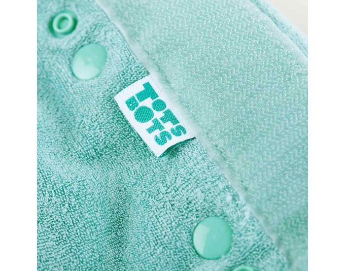 TOTS BOTS Couche lavable CLASSIQUE - BAMBOOZLE - Taille 2 (4-16kg) - Moss (3)