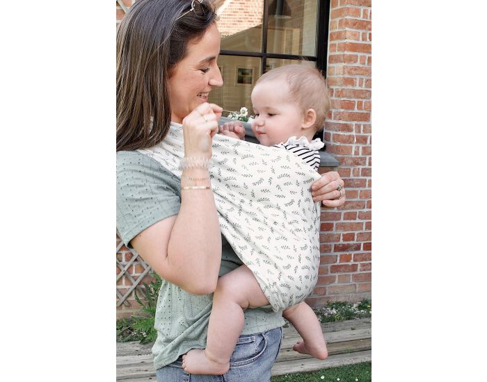 NO PEAU  PEAU charpe de Portage - Eucalyptus - TU (3)