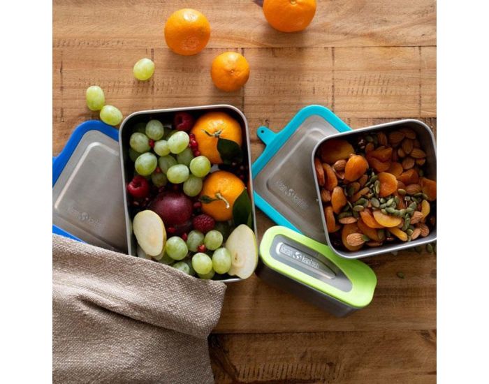 KLEAN KANTEEN Lunch Box Inox Set de 3 Multi couleurs (6)