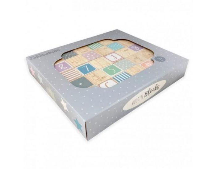 JABADABADO 30 Cubes Alphabet en Bois - D�s 3 ans (2)