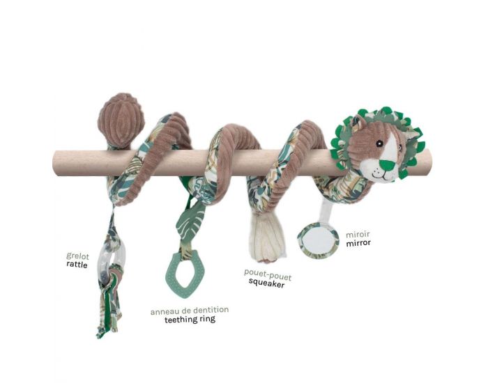 LES D�GLINGOS Spirale d'Activit�s - J�l�kros le Lion - D�s 12 mois (1)