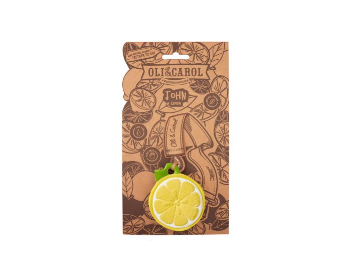 OLI ET CAROL Anneau de Dentition - John Lemon le Citron - D�s la Naissance (8)