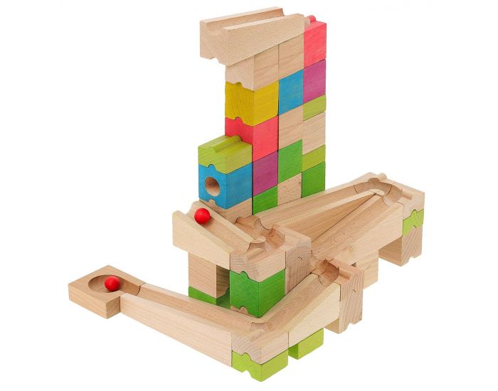 JEUJURA Circuit de billes 68 pi�ces (2)