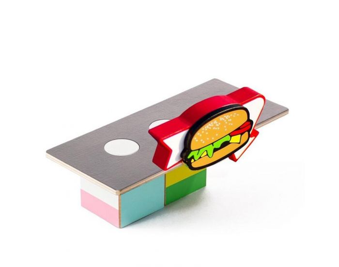 CANDYLAB TOYS Cabane Burger Food (1)