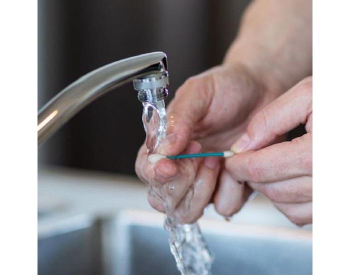 LASTSWAB Coton Tige R�utilisable pour B�b� - Vert (2)