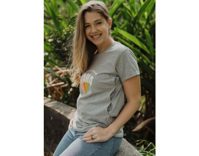 MILKI TRAIN T-Shirt D'Allaitement - Mon Coeur Fait Boum (2)