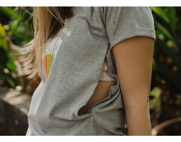 MILKI TRAIN T-Shirt D'Allaitement - Mon Coeur Fait Boum (3)