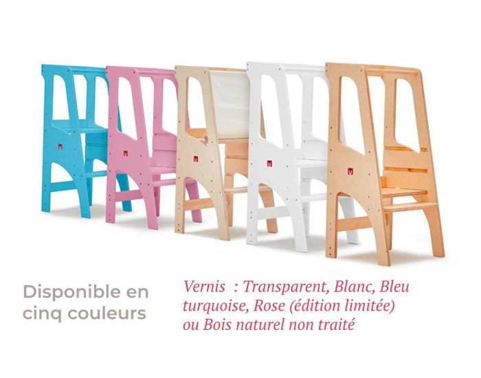 BIANCONIGLIOKIDS Tour d'Observation Montessori Evo Kidsafe + S�curit� Antichute Arri�re - D�s 9mois (12)