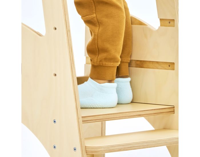 BIANCONIGLIOKIDS Tour d'Observation Montessori Evo Kidsafe + S�curit� Antichute Arri�re - D�s 9mois (5)