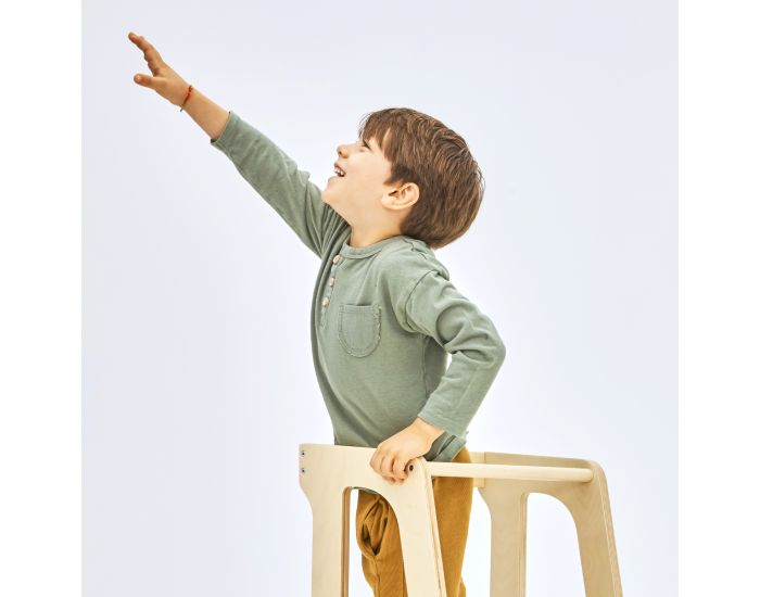 BIANCONIGLIOKIDS Tour d'Observation Montessori Evo Kidsafe + S�curit� Antichute Arri�re - D�s 9mois (9)