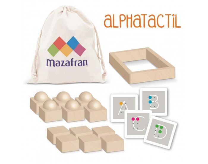 MAZAFRAN AlphaTactile Braille - D�s 3 ans (2)