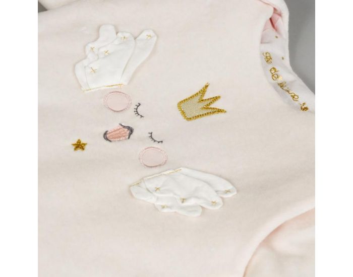 LITTLE CREVETTE Gigoteuse hiver avec manches Princesse Swan (1)