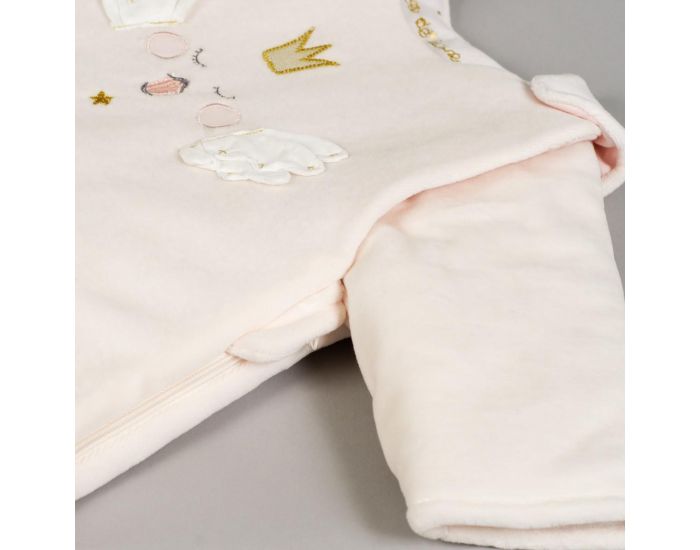 LITTLE CREVETTE Gigoteuse hiver avec manches Princesse Swan (6)