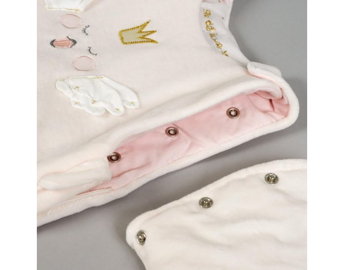 LITTLE CREVETTE Gigoteuse hiver avec manches Princesse Swan (7)