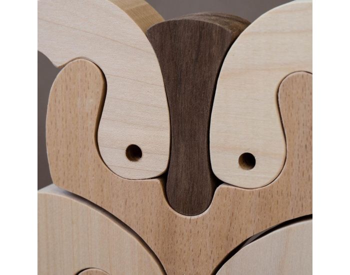 RATAPON Puzzle en Bois Kami Le Grand Duc - D�s 3 ans (1)