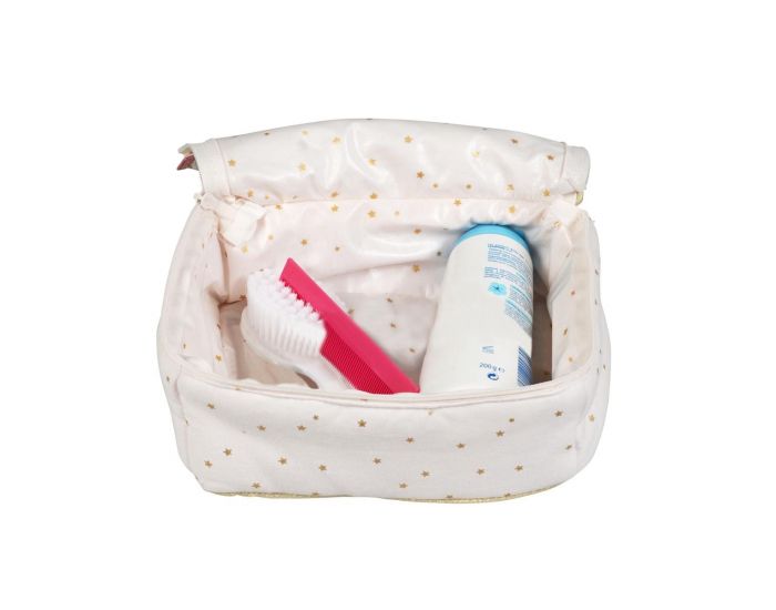 LITTLE CREVETTE Trousse de toilette valisette Princesse Swan (3)