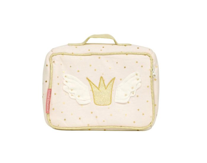 LITTLE CREVETTE Trousse de toilette valisette Princesse Swan (5)