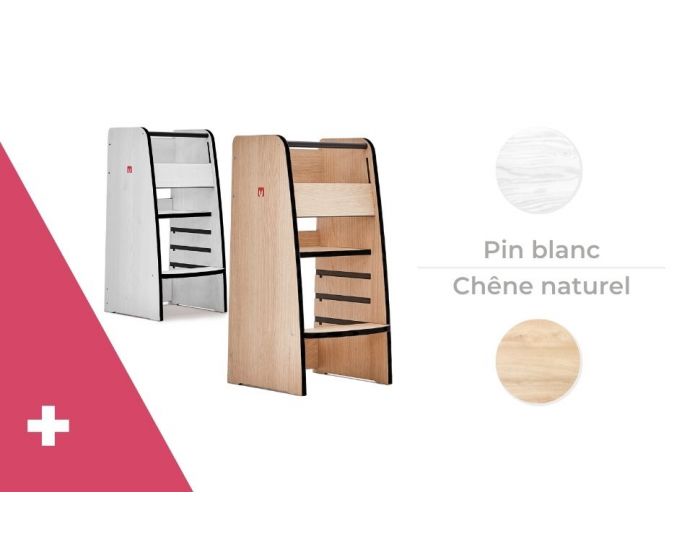 Tour d'Observation Montessori Enfant Trusty Classic Protection Antichoc - Ch�ne Naturel - D�s 9 mois (7)