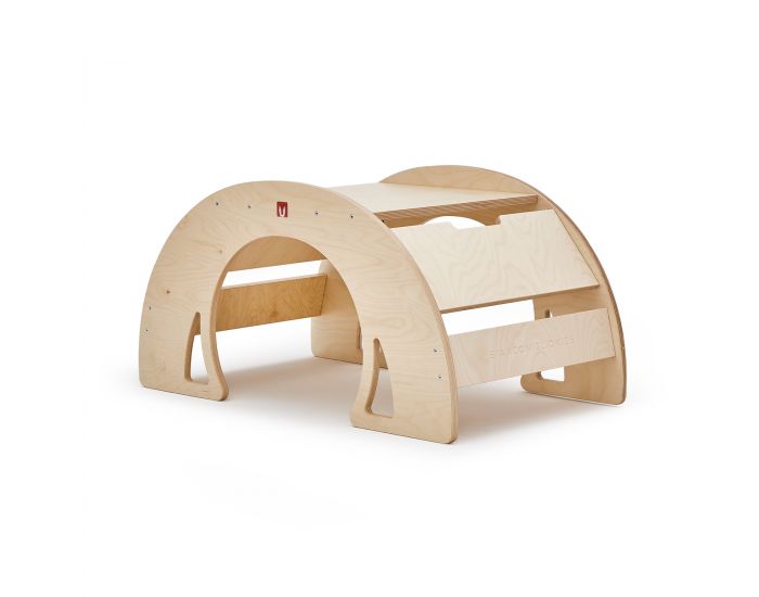 BIANCONIGLIOKIDS Rocker Enfant Modulable 11-en-1 Pont Pikler Dondo Classic - Vernis - D�s 3mois (1)