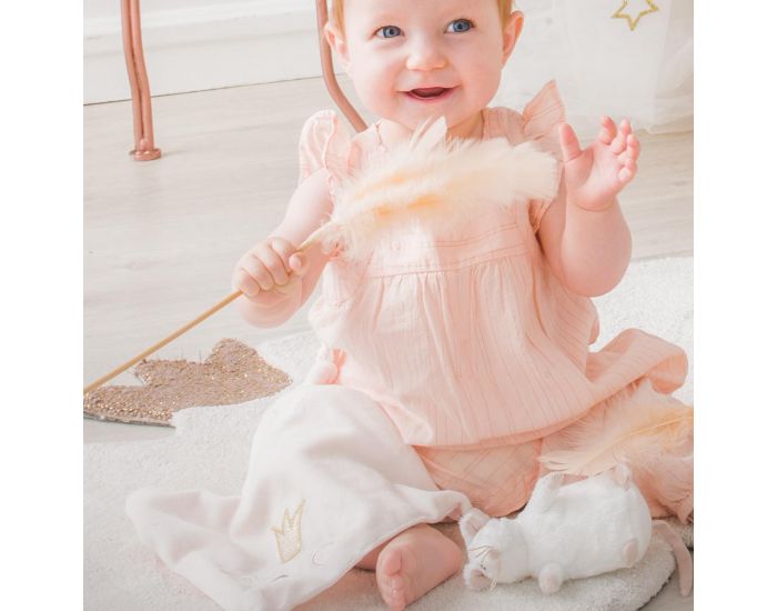 LITTLE CREVETTE Doudou tout doux Princesse Swan - Ds la naissance (1)