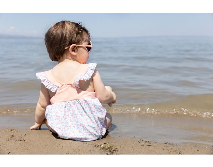 DROLES DE MARMOTS Culotte de Bain Anti-UV B�b� - Margaux Motif Fleuri (1)