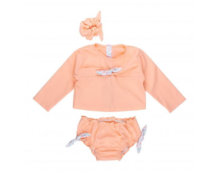 DROLES DE MARMOTS Culotte de Bain Anti-UV B�b� - Margaux P�che (1)