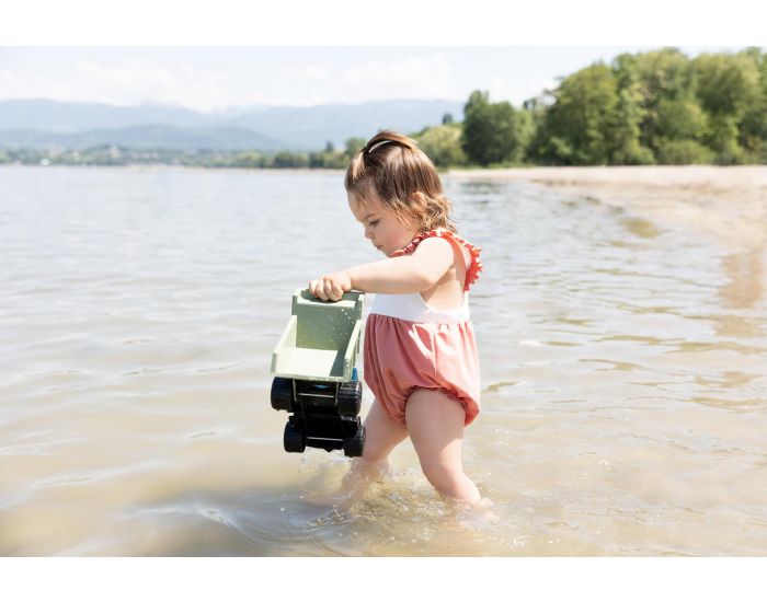 DROLES DE MARMOTS Maillot de bain 1 Pi�ce Anti-UV - Layla Terracotta (2)