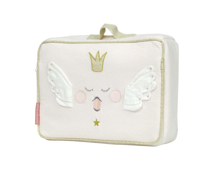 LITTLE CREVETTE Trousse de toilette valisette Princesse Swan - grand format (3)