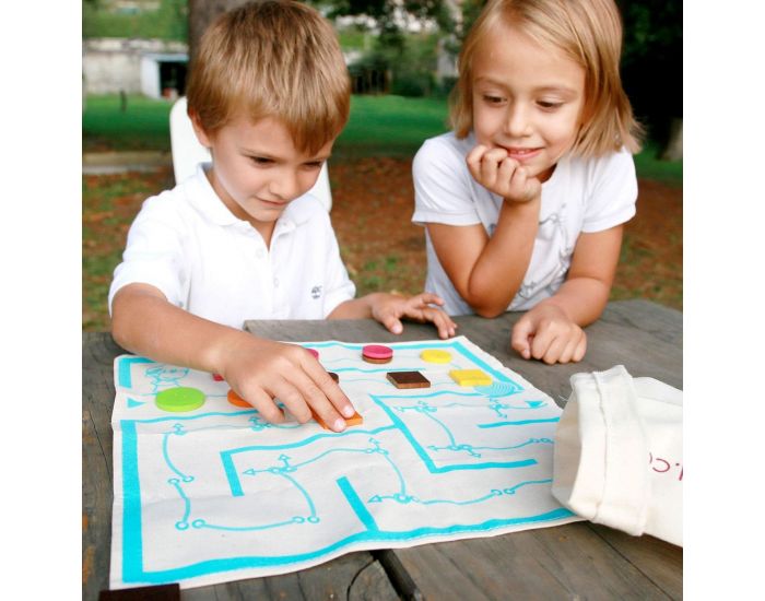 MILANIWOOD Jeu en Bois Le Fil d'Ariane - Ds 6 ans (1)