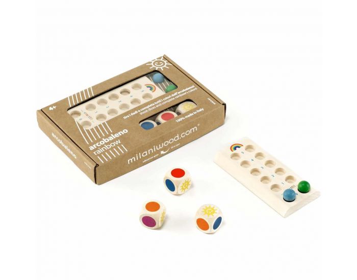 MILANIWOOD Jeu en bois Arc-en-ciel - D�s 4 ans (2)