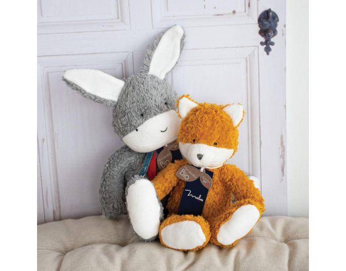 MAILOU TRADITION Peluche Ane en Coton Biologique (1)