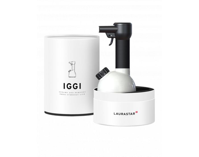 LAURASTAR IGGI Pure White Purificateur Vapeur � Main (1)