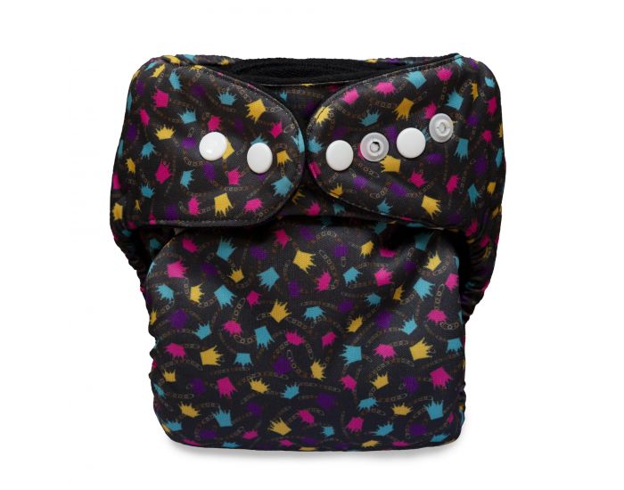 P'TITS DESSOUS Couche Lavable - Sweet Lili Princesse - TE1 - Taille Unique (3-15 kg) (1)