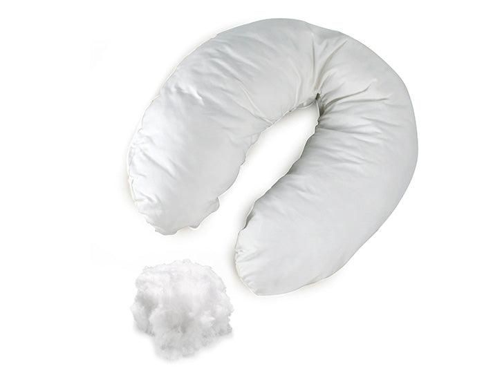 NATURNA Coussin d'Allaitement Zen 3 En 1 - Bleu Hana - Rembourrage Ouate Silliconn�e - Coton Bio (1)