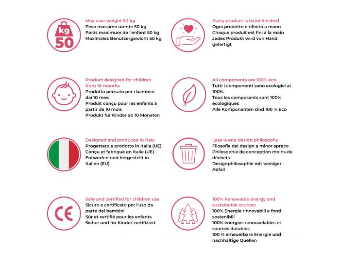 BIANCONIGLIO KIDS Tour D'Observation Montessori Trusty Classic - D�s 9 mois  (9)