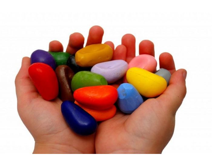 CRAYON ROCKS Sac de 32 Cailloux Crayons - D�s 3 ans (2)