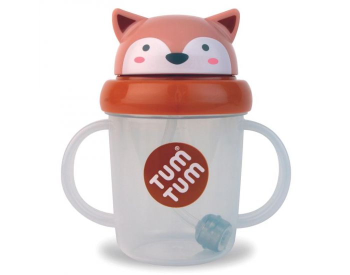 TUM TUM Tasse anti fuite + paille lest�e Renard (5)