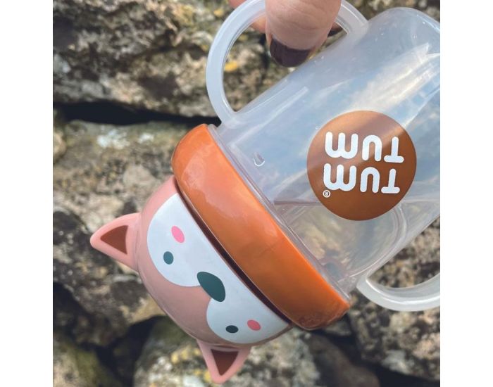 TUM TUM Tasse anti fuite + paille lest�e Renard (7)