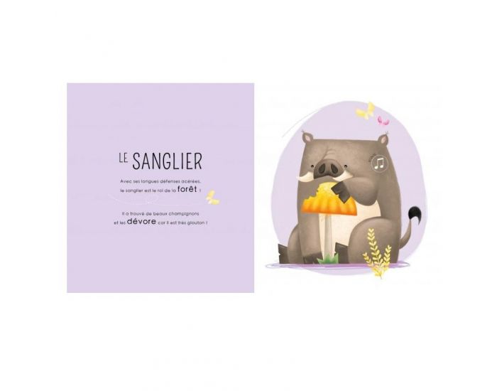 SASSI JUNIOR Livre sonore - Les Petits Habitants de la For�t (2)