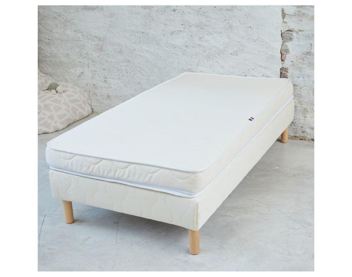 MA LITERIE NATURELLE Matelas Enfant - Fibres de Coco et Latex naturel (1)