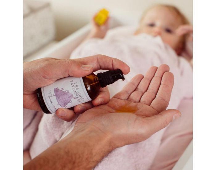 LES PETITS SAVONNEURS Masse-Moi : Huile de Soins Bio - D�s la Naissance - 100ml (1)