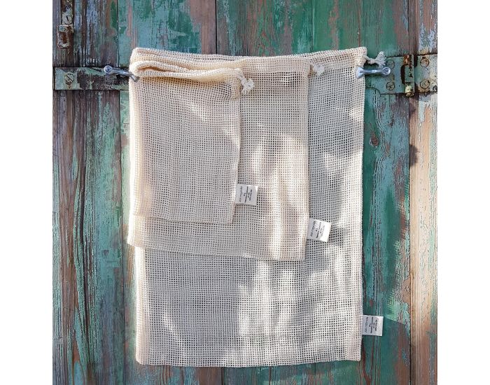 JOLI MONDE Ensemble 3 Sacs � Vrac - Fruits & L�gumes (1)