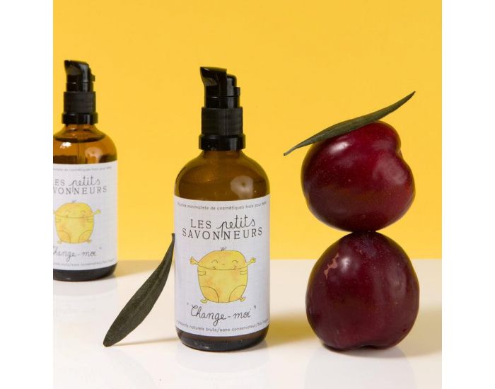 LES PETITS SAVONNEURS Change-Moi : Liniment Bio - D�s la Naissance - 100ml (3)