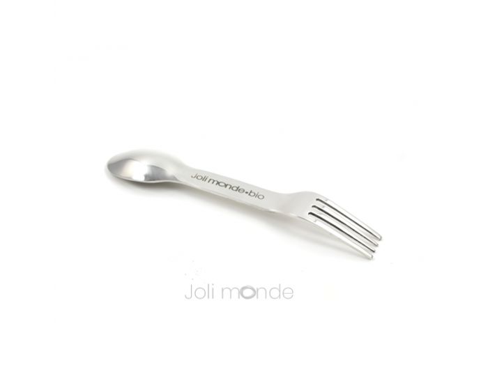 JOLI MONDE In Steel, Couverts 2-en-1 - Inox (1)