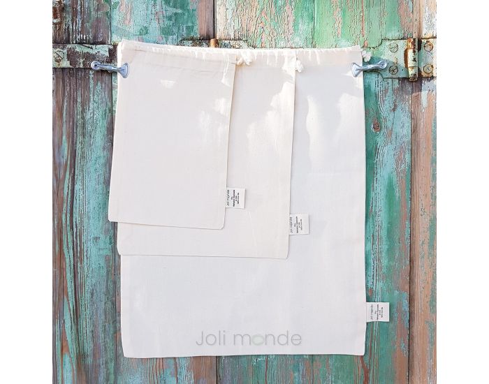 JOLI MONDE Ensemble 3 Sacs � Vrac - Farines & C�r�ales (1)