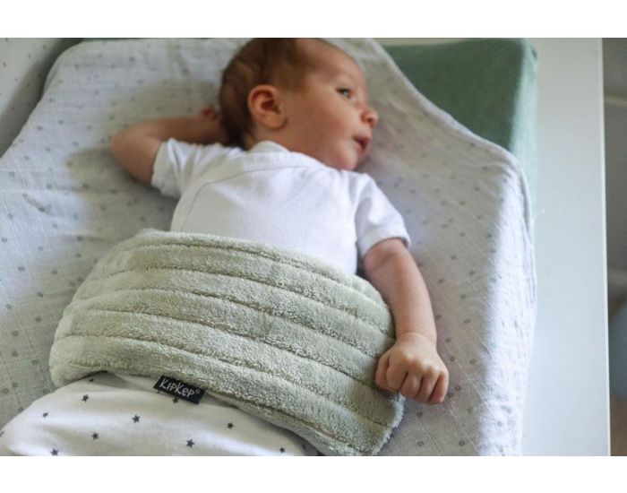 KIPKEP Bouillotte s�che d�houssable aux graines de lin - Pale Green - KIPKEP (6)