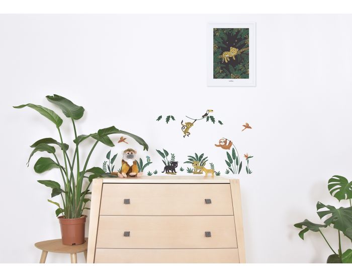 LILIPINSO Affiche Encadr�e Gu�pard Endomi (1)