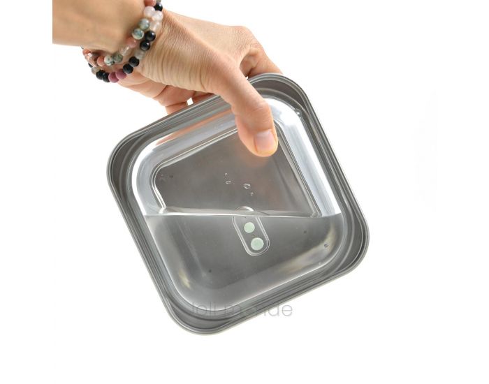 JOLI MONDE Contenant de verre & d'Inox (2)