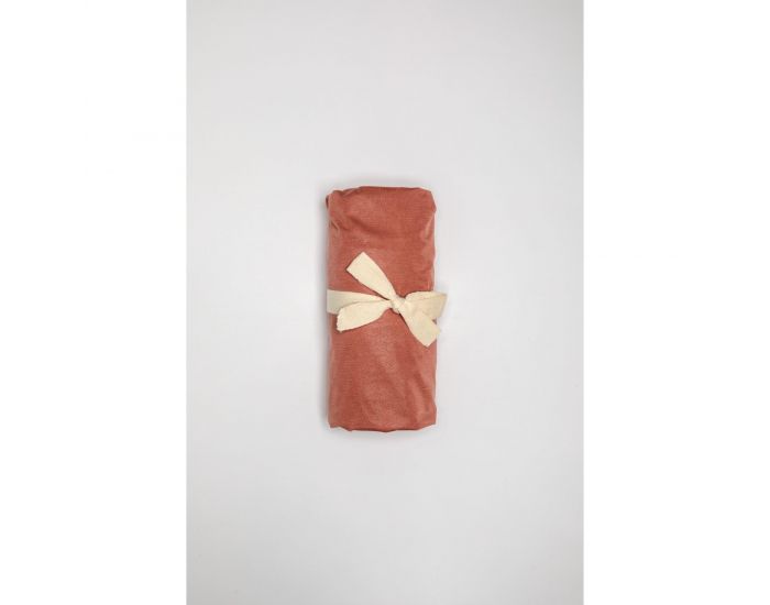 KADOLIS  Al�se Drap Housse Landau Imperm�able Jersey Tencel - Terracotta (12)